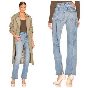 💕MOUSSY VINTAGE💕 Siena Mid-Rise Straight-Leg Jeans ~ 110 Blue 29 NWT